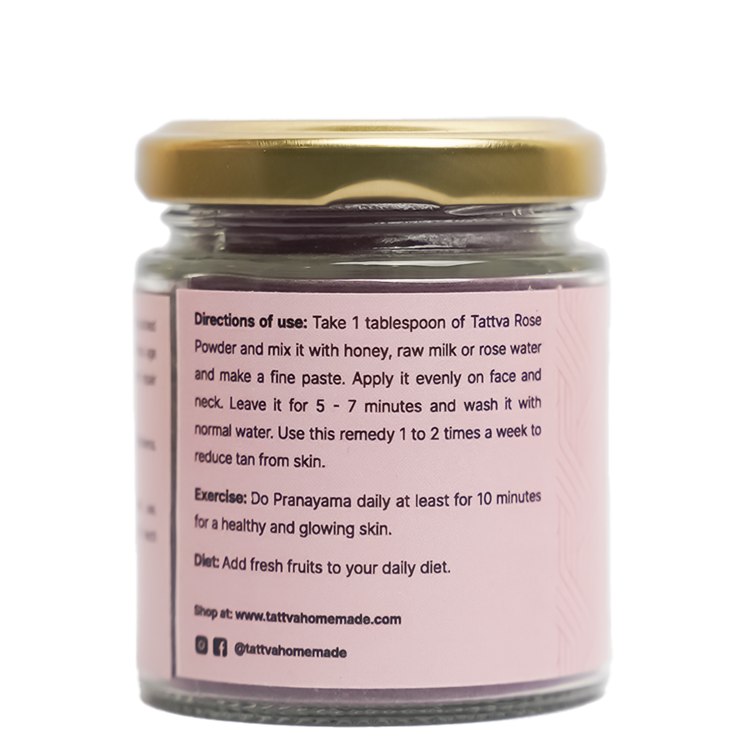 Rose Powder Face Pack