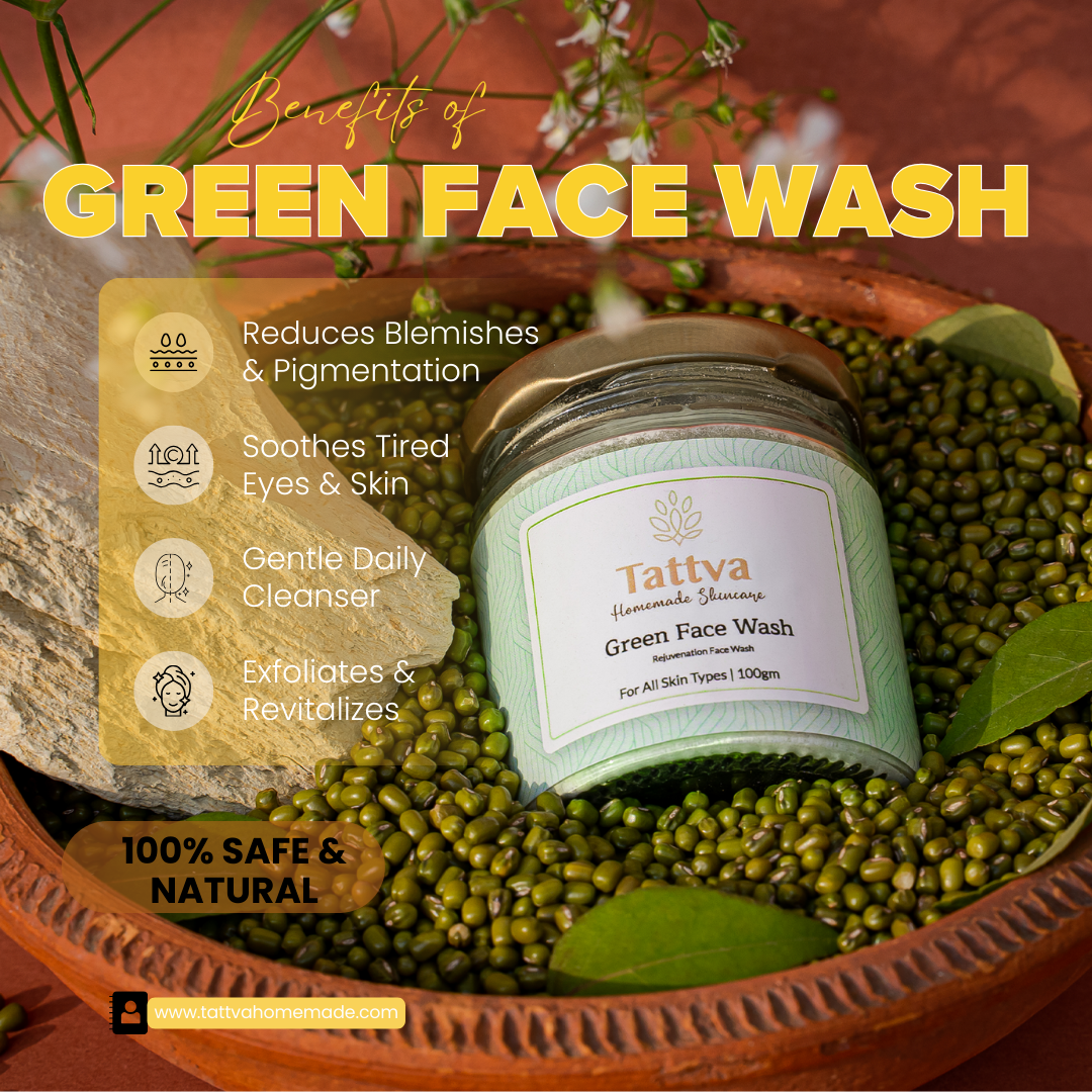 Green Face Wash (मुद्ग)