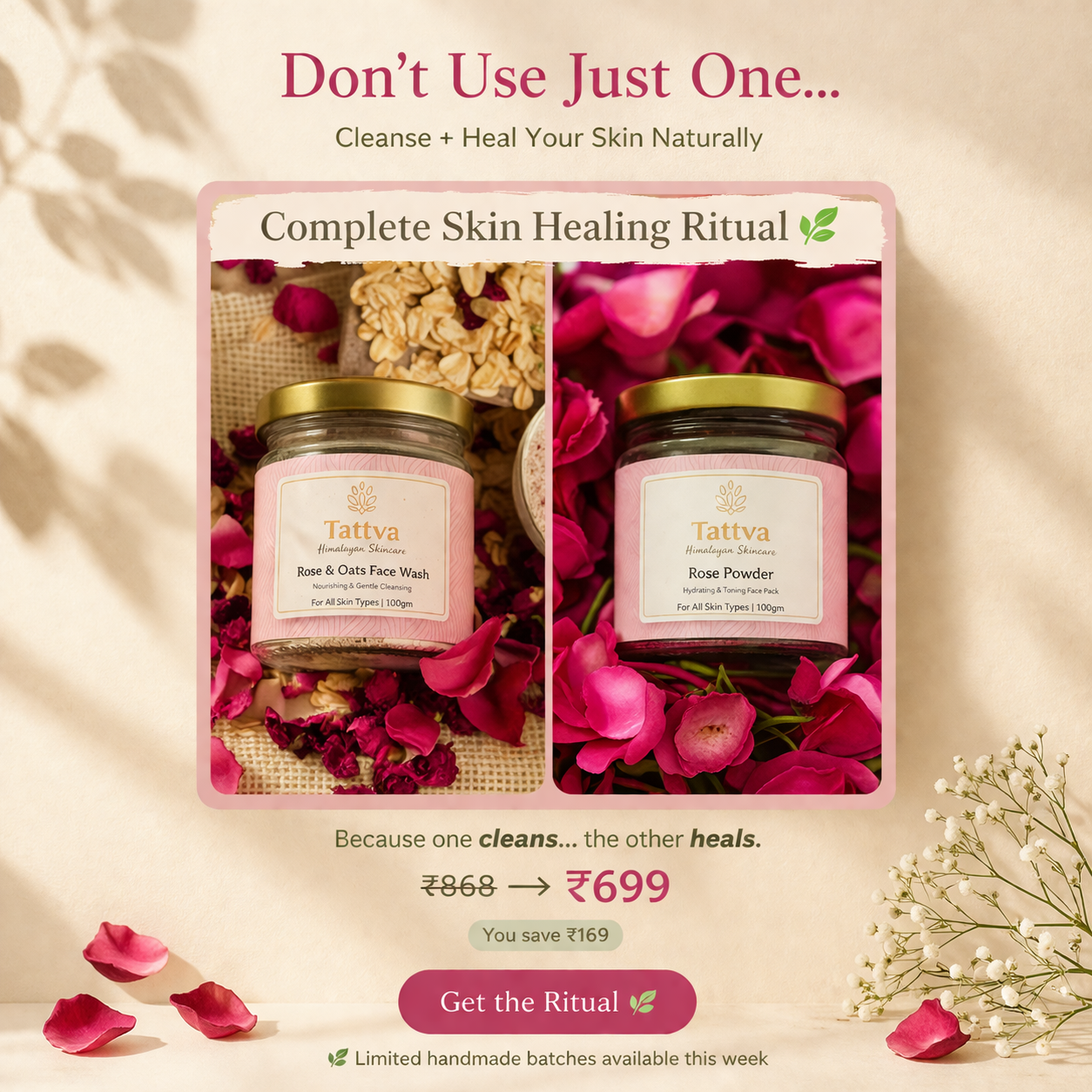 Rose Skin Healing Ritual