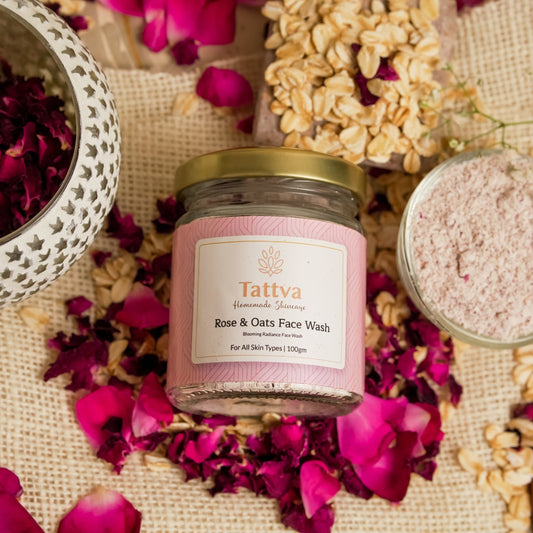 Rose & Oats Face Wash